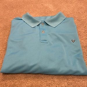 5XLT callaway polo in Robin’s egg blue